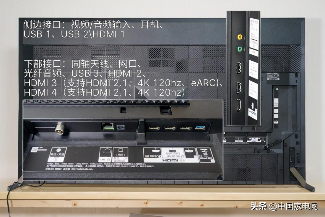 索尼最新款电视，小巷中的视听盛宴体验